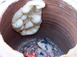 タンドール窯を自作して美味しいナンを焼こう アウトドア レシピ 美味しい タン