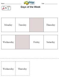 The grade r programme for terms 1 to 4 is organised into 20 themes, each of which contain enough work for two weeks. Days Of The Week Activities Worksheets Printables And Lesson Plans