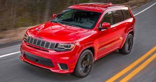 2018 Jeep Grand Cherokee Trackhawk Is A 707 Hp All Wheel Drive Brute Carscoops Jeep Grand Cherokee Srt Jeep Grand Cherokee Jeep Grand