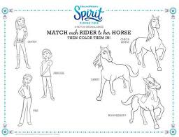 Spirit riding free coloring pages abigail. Spirit Riding Coloring Pages Printable Free Coloring Sheets Spirit Riding Free Free Coloring Pages Free Characters