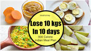 How To Lose Weight Fast 10 Kgs In 10 Days Full Day Indian Diet Meal Plan For Weight Loss Youtube