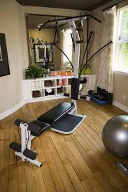 Luxury Home Gym With Modern Exercise Equipment Myhometalking Gym Room At Home Home Gym Design Small Home Gyms