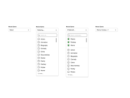 Multi Select Dropdown The Selection Page Design Web Design