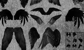 Caontains 14 nice feather angel wings brushes. 44 Free Wing Photoshop Brush Sets Naldz Graphics