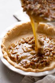 Pecan Pie Filling Being Poured Into A Pie Crust Pecan Recipes Pecan Pie Recipe Pecan Pie