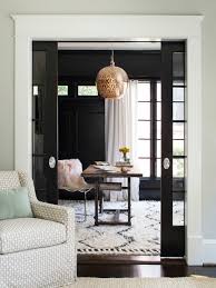 Tricorn black color entry door. Our Top Designer Neutral Paint Picks