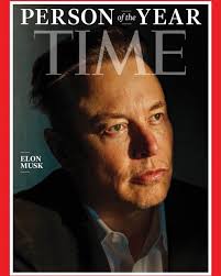 Elon Musk has been named Time magazine's “Person of the Year.” Musk  recently moved Tesla's headquarters from California to Austin, Texas  because of the anti-business climate our politicians have created here.  Assemblywoman