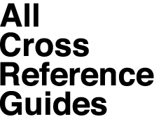 all cross reference guides