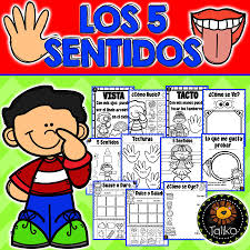 Los 5 Sentidos Ell Activities Teacher Resources Spanish Language Learning