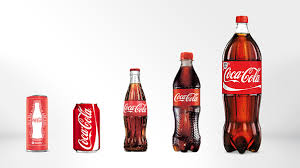 our portion pack sizes bottles cans coca cola gb