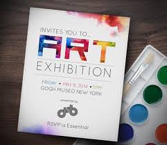 Your guests will love the premium invitation experience! Online Invitation Printing Art Exhibit Invitations Invitation Online Printing Art Invitation Exhibition Invitation Design Invitations