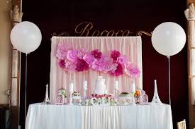 Consider using a variety of displays and stands as seen in this cake table you can use a variety of plates hurricane jars and tiered displays to give cake table decoration birthday cakes cake table decorations for unique first 1st birthday cake table decorations nice decoration lavender. Kara S Party Ideas Pink Paris 1st Birthday Party Kara S Party Ideas