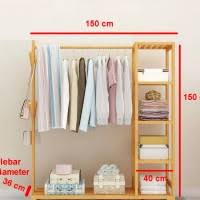 Tentu saja tema acara halal bihalal memang telah banyak dicari oleh orang di internet. Jual Rak Gantungan Baju Kayu Terbaik Harga Murah July 2021 Cicil 0