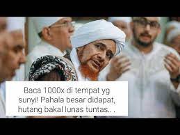 Shalawat Untuk Melunasi Hutang Ijazah Kakek Habib Umar Bin Hafidz Youtube Kekuatan Doa Lelucon Lucu Membaca