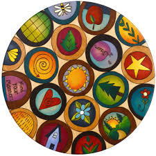 Lazy Susan By Sticks Lzy001 D70973 Lazy Susan Hand Painted Furniture Sticks Furniture