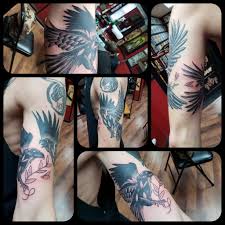 We take pride in our customer service as well as our reasonable hourly rates. Ravens By Alyssa At Studio One Tattoo In Norwood Pa Tattoos
