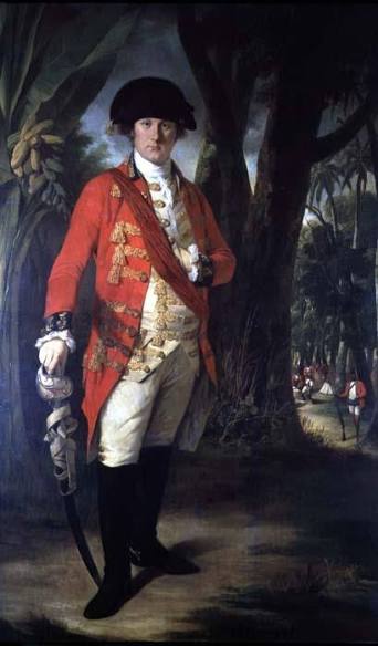RBSI - Portrait of an Officer of the East India Company 1770c. By Tilly Kettle Oil on canvas - 18th Century This outstanding military portrait was painted by Tilly Kettle, the first