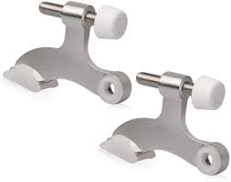 When autocomplete results are available use up and down arrows to review and enter to select. Amazon Com Kovosch 2 Pack Hinge Pin Door Stopper Brushed Satin Nickel Adjustable Heavy Duty Hinge Pin Door Stop With White Rubber Bumper Tips Home Improvement