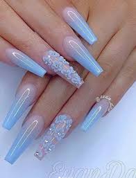 For as long as people have been getting manicures, there have been two primary shapes: 21 Trendy Summer Nails Ideas Hot Acrylic Blue Coffin Nails Design Cozy Living To A Beautiful Lifestyle