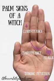 Physical Signs Of Being A Witch Include Palm Signs Seen Here Palmistry Witch Magic Witch