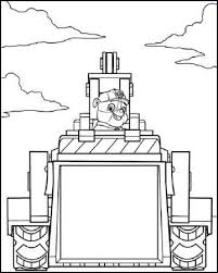 Patrulla Canina Para Colorear Rubble