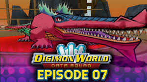 Digimon World Data Squad Ep 7 Sea Precipice Jerapilus