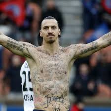 Find this pin and more on tattoos! Psg S Zlatan Ibrahimovic Raises Hunger Awareness With 50 Tattoos Sports Illustrated