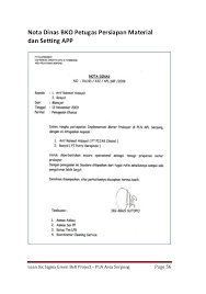 Biasanya berita acara ini dibuat setelah kita melakukan suatu kegiatan atau aktivitas. Lean Six Sigma Green Belt Project At Pln Area Serpong