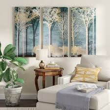 Wayfair carries home decorating and home improvement products with an extensive selection and key wayfair facts. Andover Mills Waters Edge I 3 Piece Wrapped Canvas Multi Piece Image Print Reviews Wayfair Living Room Acrylic Painting Wall Decor Sale Nursery Canvas