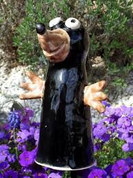 Maulwurf Keramik Maulwurf Gartenskulptur Lustige Figuren