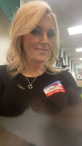 It was a long day yesterday! Getting up at 3am to be at the polling place  to work at 5am and not getting off till nearly 8pm. However, I am really  happy