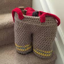 firefighter pants gift basket pattern