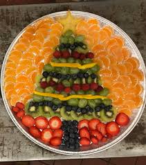 The rimmed edge also helps contain any spills from ending up on the tablecloth. Christmas Food Trees Craving Health Dietitian Wellness Services