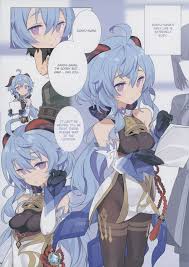 Oshigoto o Hakadorasete Kureru Ganyu-sama. | Ganyu-sama Who Keeps The Work  Going. comic porn | HD Porn Comics