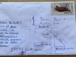 Entstand das foto in dem landkreis, in dem sie gemeldet sind, erreicht sie das. Engagierter Postbote In Gottingen Brief Mit Aufgemalter Karte Kommt An Gt Gottinger Tageblatt