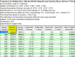 Buffalo Barnes Premium Lead Free 300 Win Mag Supercharged