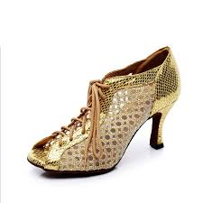 Tic tap toe tap shoe. Modern Fashion Gold Latin Dance Shoes 2020 Patent Leather Snakeskin Print Dancing Prom Womens Shoes