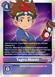 Tagiru Akashi - Across Time - Digimon Card Game