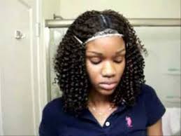 Edgy bob black hair weave. Quick Weave Wig Semi Weave Method W Outre Batik Jerry Curl Part 1 Youtube