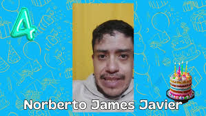 Saludo de Norberto James Javier
