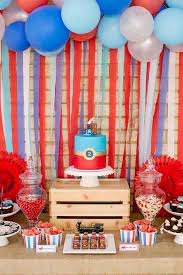 For quick and easy planning, start with a thomas the train party kit offering all the basics 8 or 16 guests. Kara S Party Ideas Retro Railroad Birthday Party Kara S Party Ideas