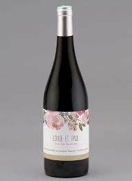 Etiquette Bouteille De Vin Peony Mbh38 008 Collection Vintage Cottonbird Fr Etiquette Bouteille De Vin Etiquette Bouteille Bouteille De Vin