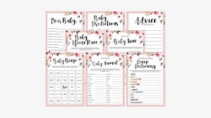 Pumpkin baby shower emoji pictionary game answer key pink. Girl Baby Shower Games Bundle Printable Baby Shower Game Bundle Png Image Transparent Png Free Download On Seekpng