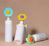 200ml-500ml Children's Bath Foam Bottle Flower Foam Pumps ...