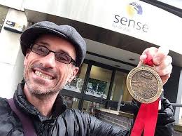 Mike Hawthorne, Sense and the London Marathon : Deaf Friendly Magazine