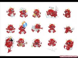Little Devil Tattoos Designs