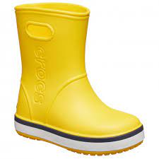 Farbenfrohe und hochwertige gummistiefel für kinder mit praktischer einstiegshilfe. Crocs Crocband Rain Boot Gummistiefel Kinder Online Kaufen Bergfreunde De
