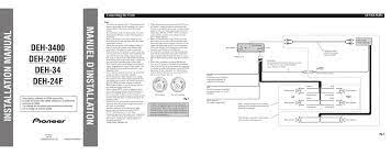 Wiring diagrams will then put in. Pioneer Deh 3400 Installaton Manual Pdf Download Manualslib