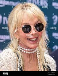 Trudie Styler seen attending The Ivors 2023 at the Grosvenor House Hotel in  London Stock Photo