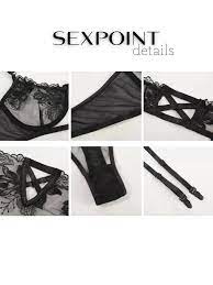 Комплект нижнего белья сексуальное с поясом SexPoint 80010565 купить за 1  152 ₽ в интернет-магазине Wildberries